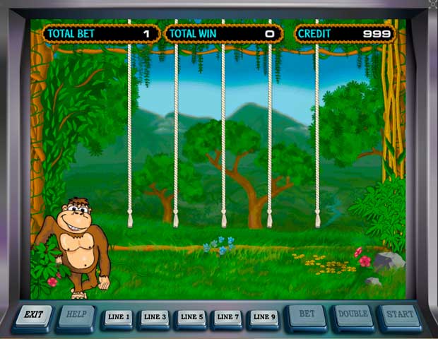 рублевый игровой автомат Crazy Monkey на деньги Игровой автомат Crazy Monkey на рубли