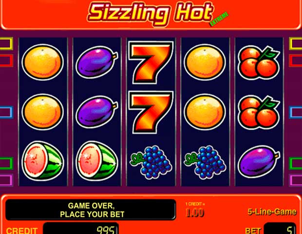 Онлайн игровой автомат Sizzling Hot на реальные деньги Игровой автомат Sizzling Hot на реальные деньги
